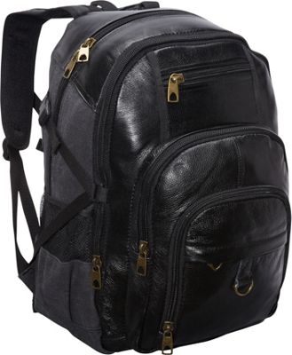 Leather Backpack Laptop elEk6Nm5